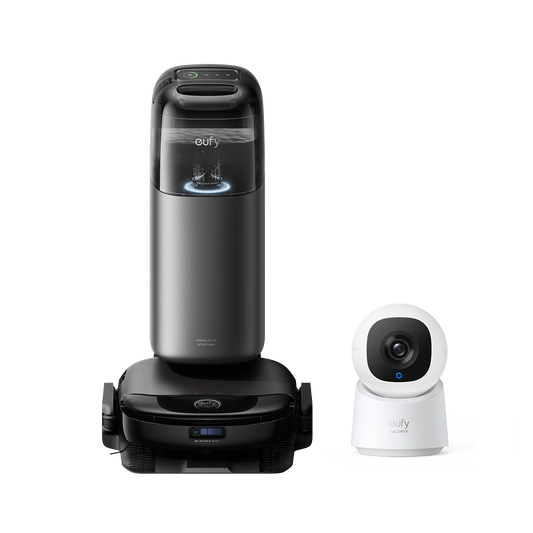 eufy Robot aspirateur Omni S1 Pro + Caméra intérieure C220 eufy Security