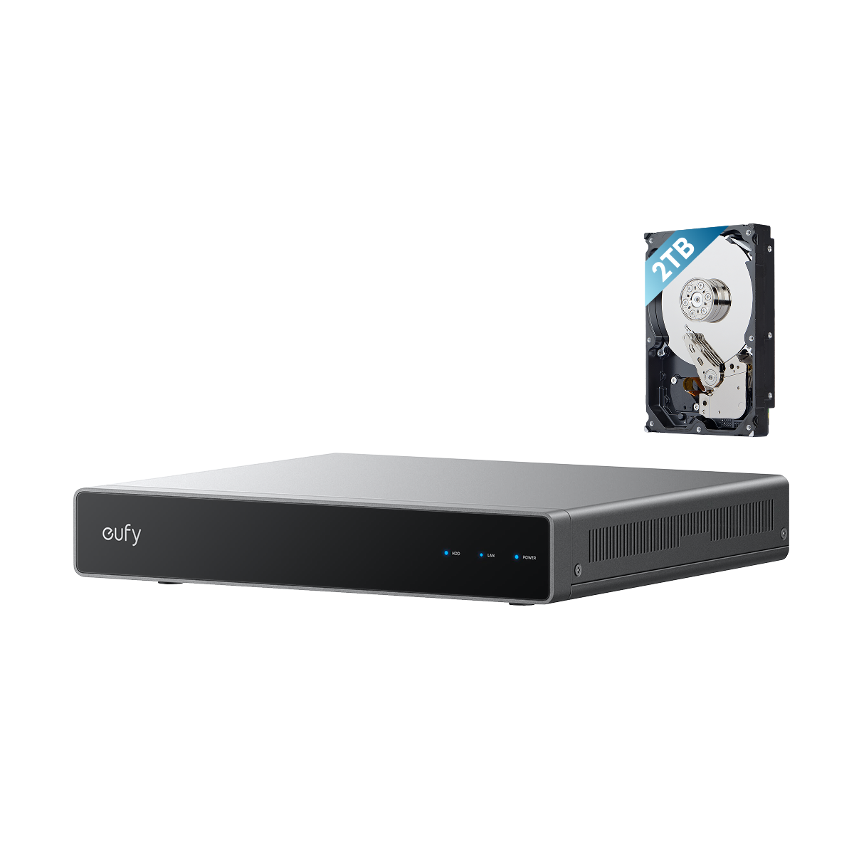 Enregistreur vidéo en réseau eufy S4 pour système de surveillance