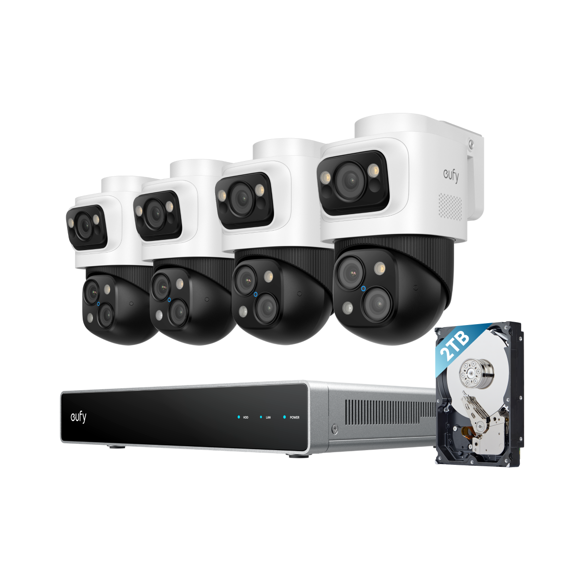 eufy Système de sécurité NVR PoE S4 Max
