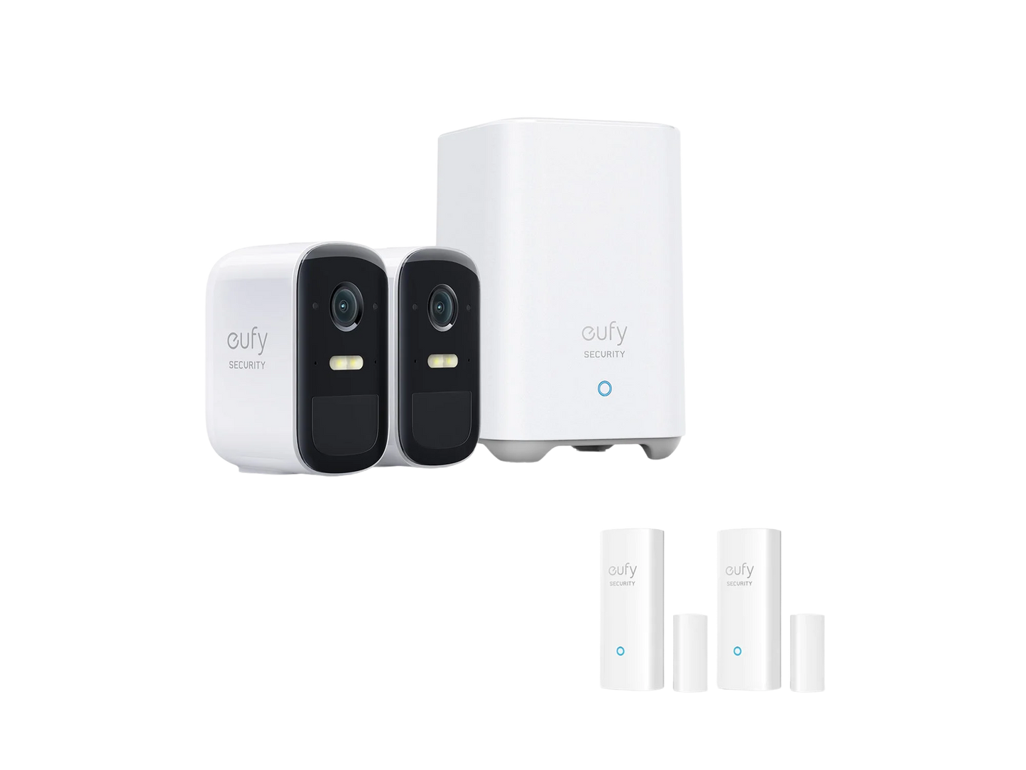eufyCam S220 (eufyCam 2C Pro) + Capteurs d'ouverture (pack de 2)