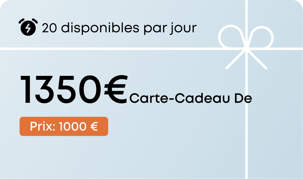Carte cadeau-1350€