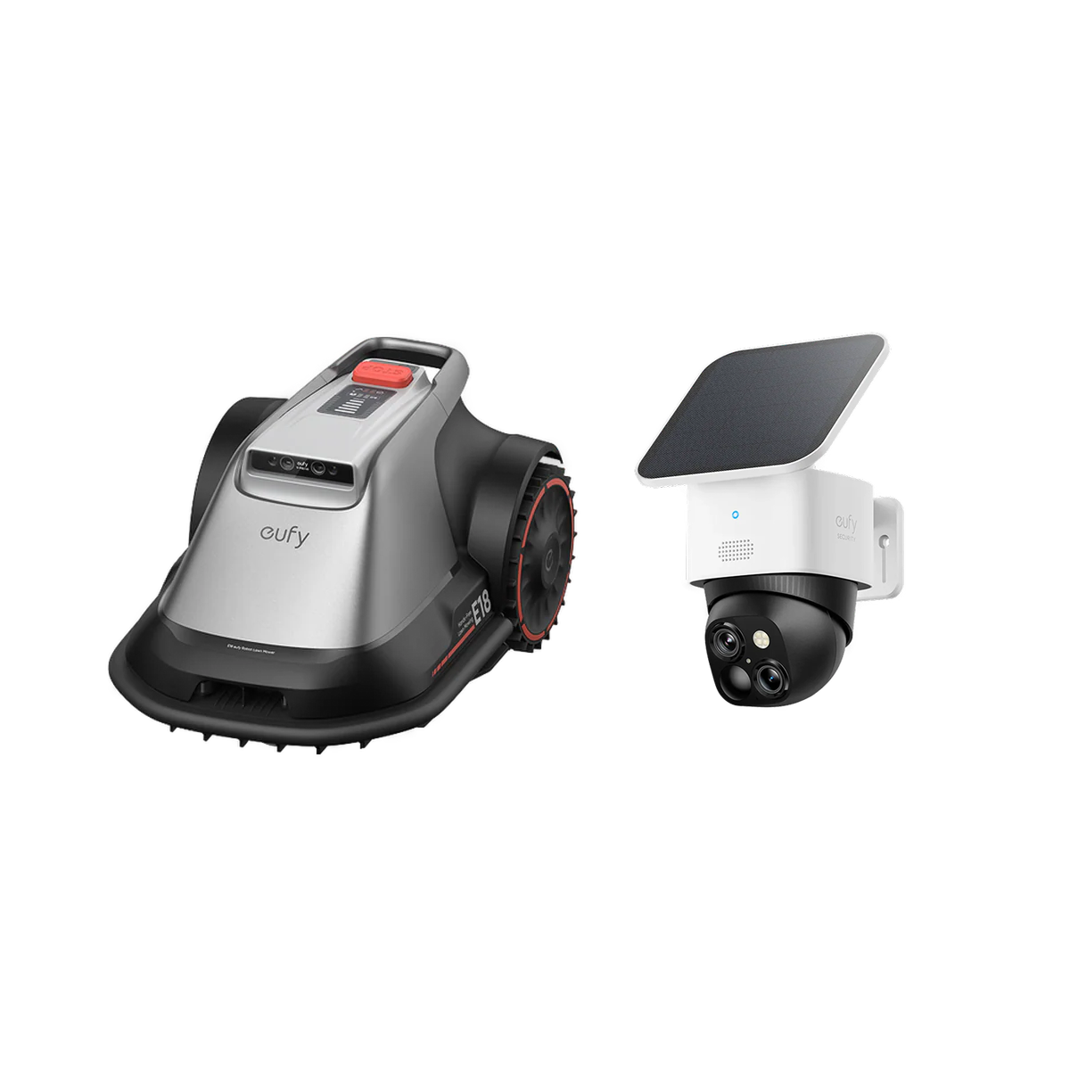 eufy Robot tondeuse E18 + SoloCam S340