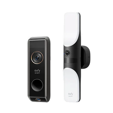 Sonnette vidéo additionnelle S330 + Applique murale filaire avec caméra intégrée S100