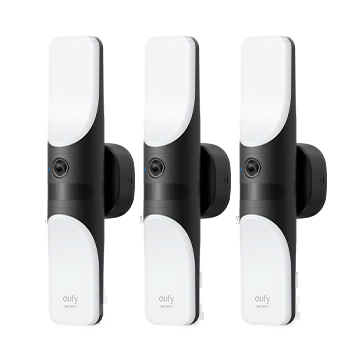 Appliques murales filaires avec caméra intégrée S100 (pack de 3)
