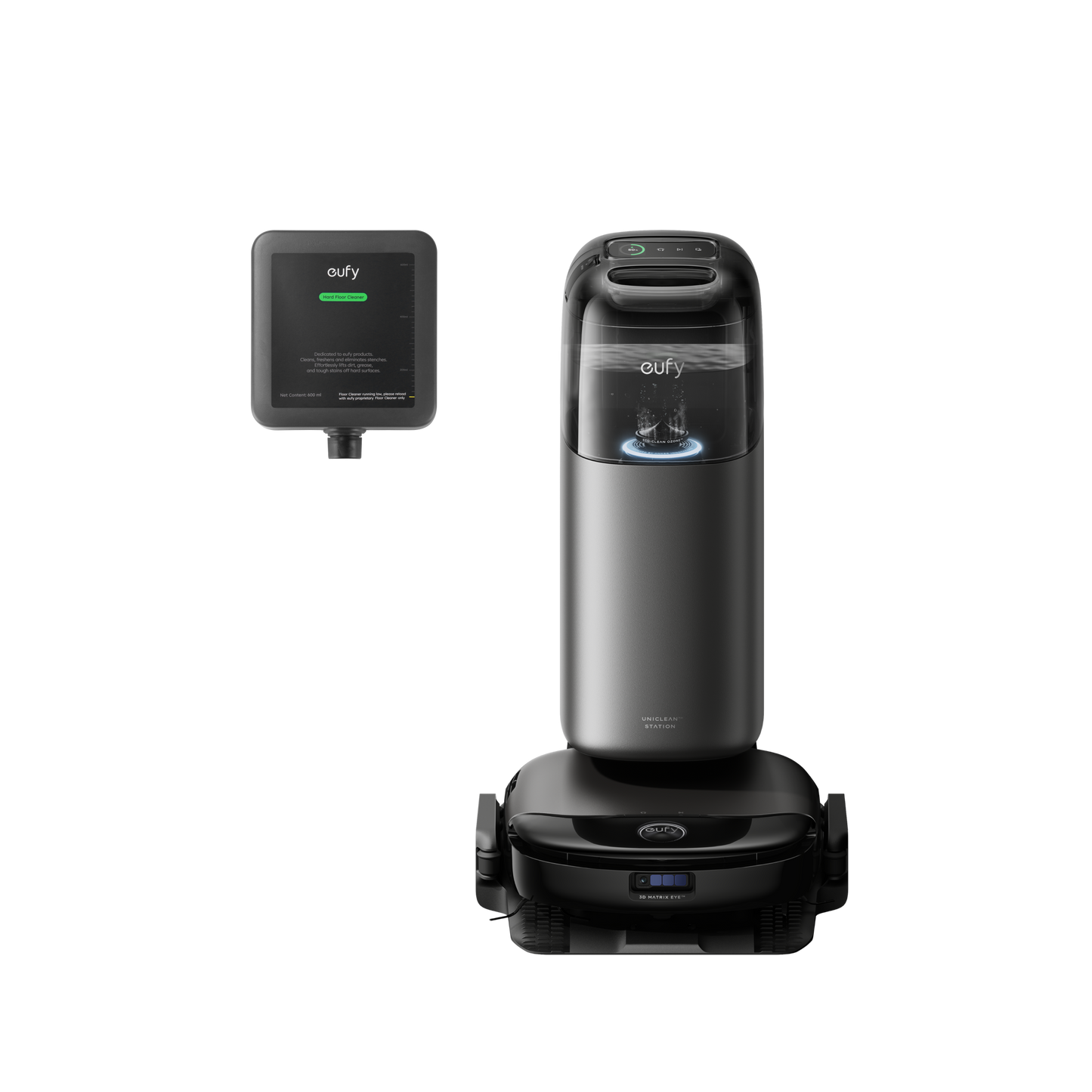 eufy Robot aspirateur Omni S1 Pro + Liquide de nettoyage