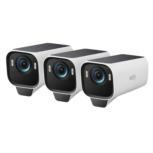 Caméras additionnelles eufyCam S3 Pro (pack de 3)