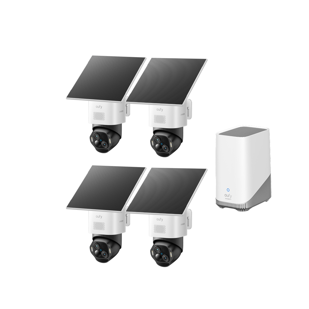 Kit de 4 caméras Anker eufyCam Solo E50
