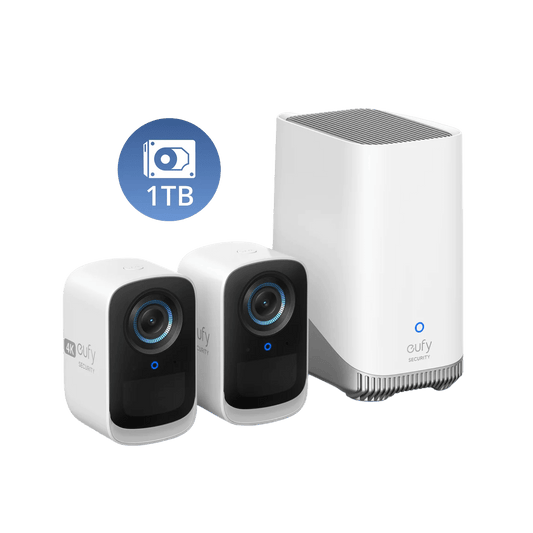 eufyCam S300 (eufyCam 3C) + 1 TB Hard Drive