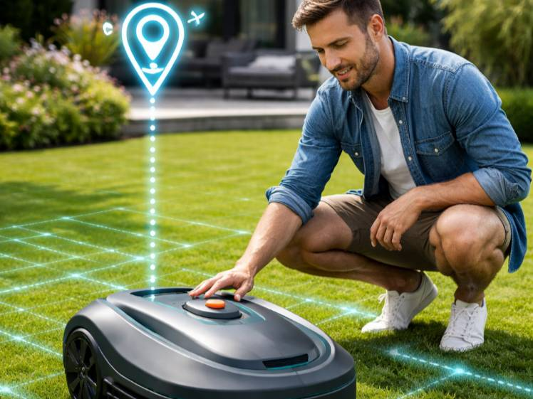Robot tondeuse GPS