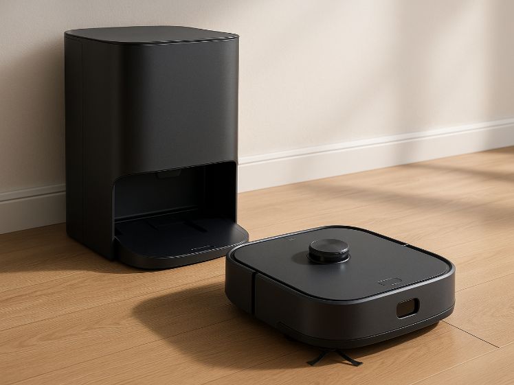 Aspirateur robot qui se vide tout seul