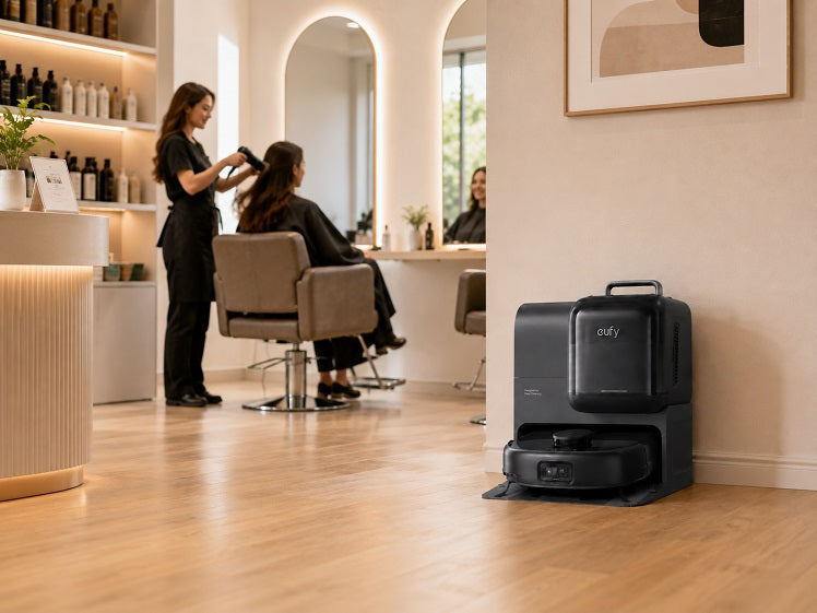 Salon Coiffure Robot Nettoyage