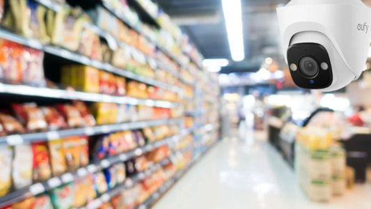 Caméra de surveillance de magasin