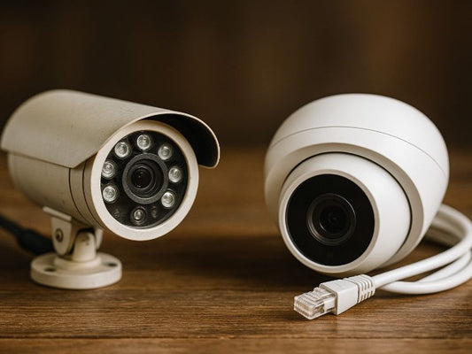 Caméras analogiques vs caméras PoE