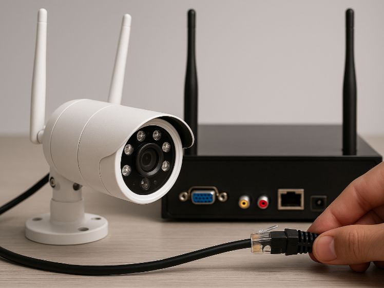 Connecter une caméra sans fil à un NVR 