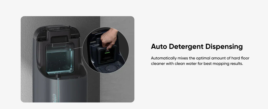 eufy s1 pro auto add solution de nettoyage
