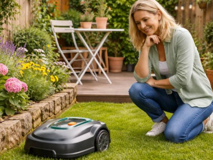 Robot tondeuse pour petite surface