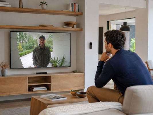 Sonnette connectée télévision