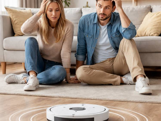 Pourquoi mon aspirateur robot tourne en rond