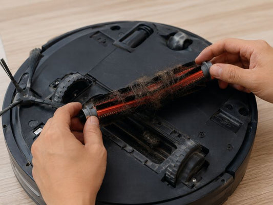Pourquoi mon brosse aspirateur robot ne tourne plus