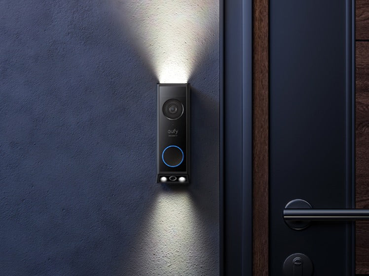 Serrure de porte et sonnette vidéo