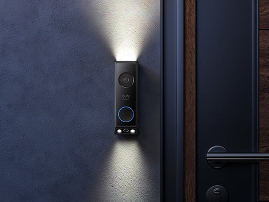 Serrure de porte et sonnette vidéo