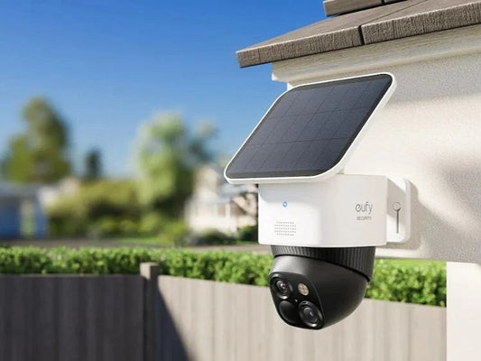 Caméra de surveillance extérieure solaire