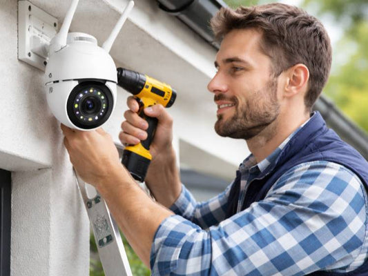 Installation caméra de surveillance Wi-Fi