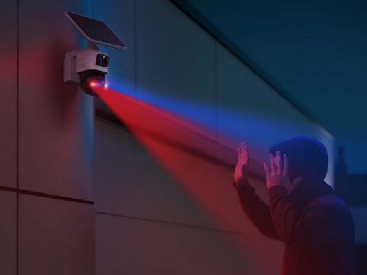Caméra de surveillance avec alarme sonore
