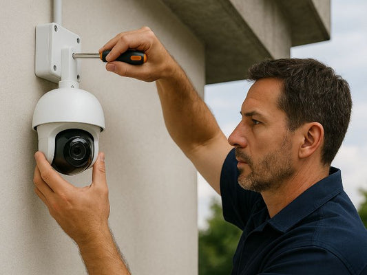 Installation camera de surveillance