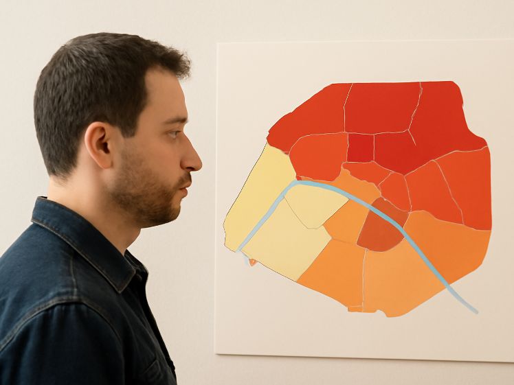 La carte des quartiers dangereux de Paris