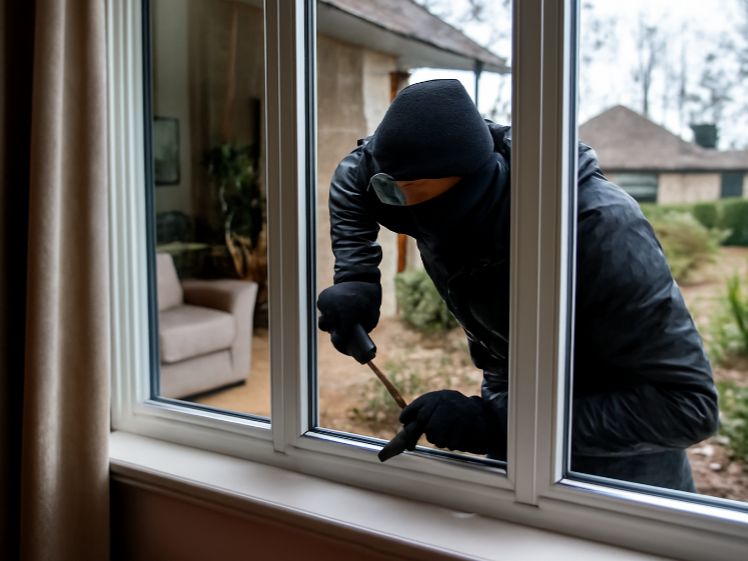 Le nombre de cambriolages en France