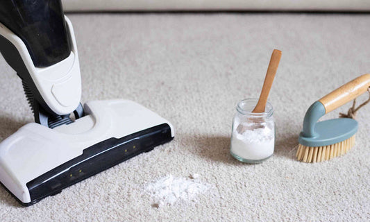 Nettoyage des tapis avec du bicarbonate de soude
