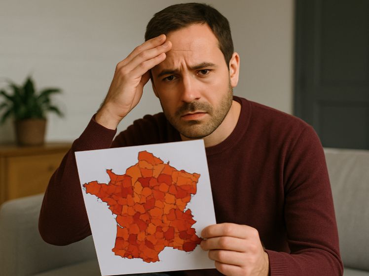 Pourcentage de cambriolage en France