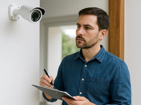 une caméra de surveillance pour protéger le domicile