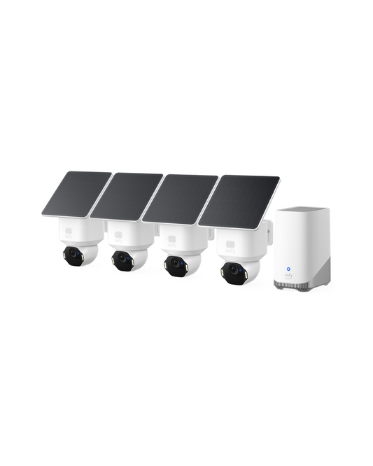 Kit de 4 caméras eufy Security SoloCam E42 (HomeBase S380)