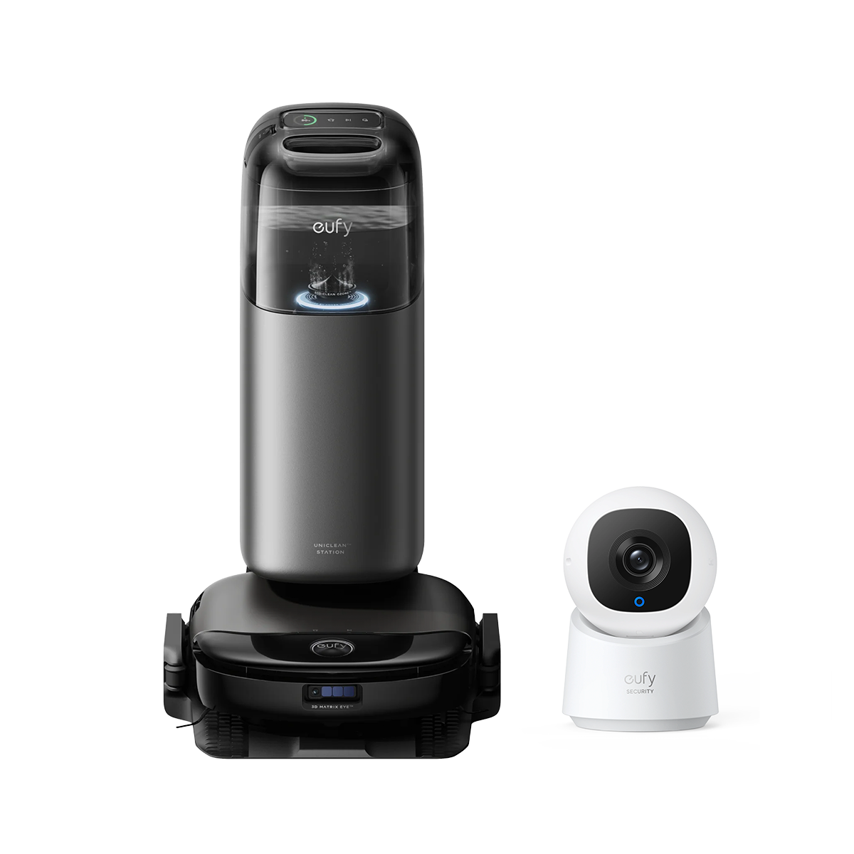 eufy Robot aspirateur Omni S1 Pro + Caméra intérieure C220 eufy Security