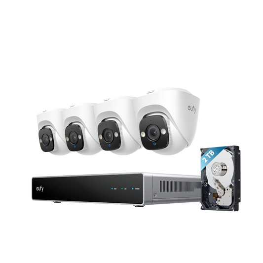 Système de vidéosurveillance NVR PoE eufy E41