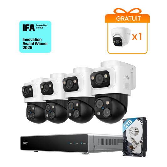 eufy Système de sécurité NVR PoE S4 Max
