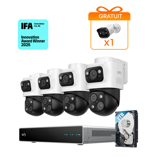 eufy Système de sécurité NVR PoE S4 Max