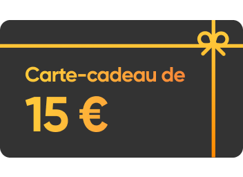 Carte cadeau membre-15€