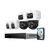 eufy Système de sécurité NVR PoE S4, 2 caméras Bullet PTZ et 2 caméras tourelle