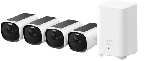 eufy Security Kit de 4 cámaras eufyCam E40 (HomeBase 2)