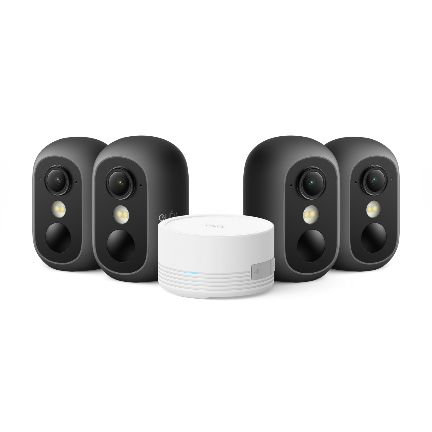 eufy Security eufyCam C35 Kit de 4 caméras (Noires)