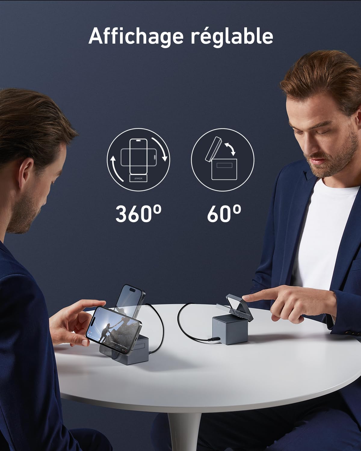 Cube 3-en-1 MagSafe Anker