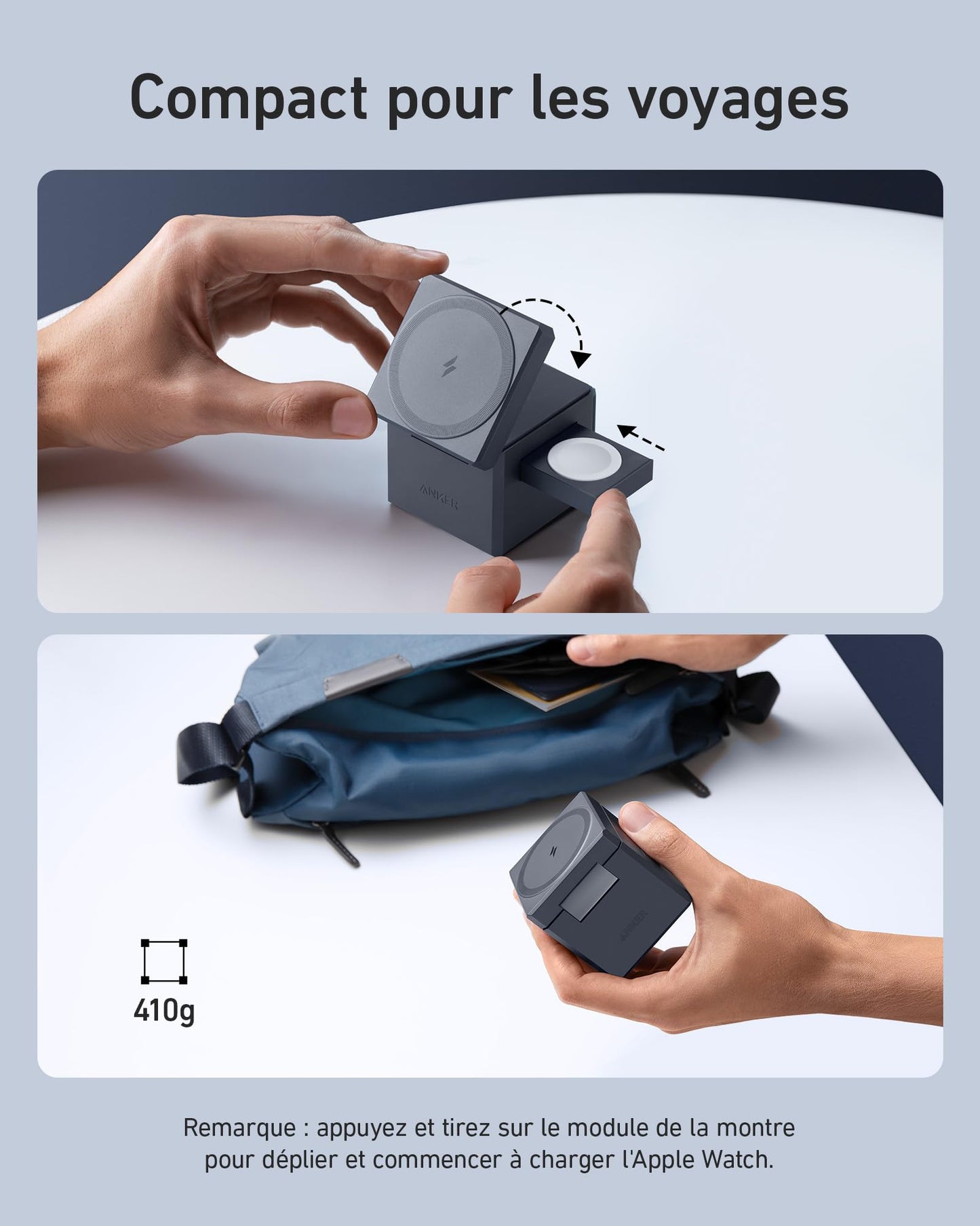 Cube 3-en-1 MagSafe Anker