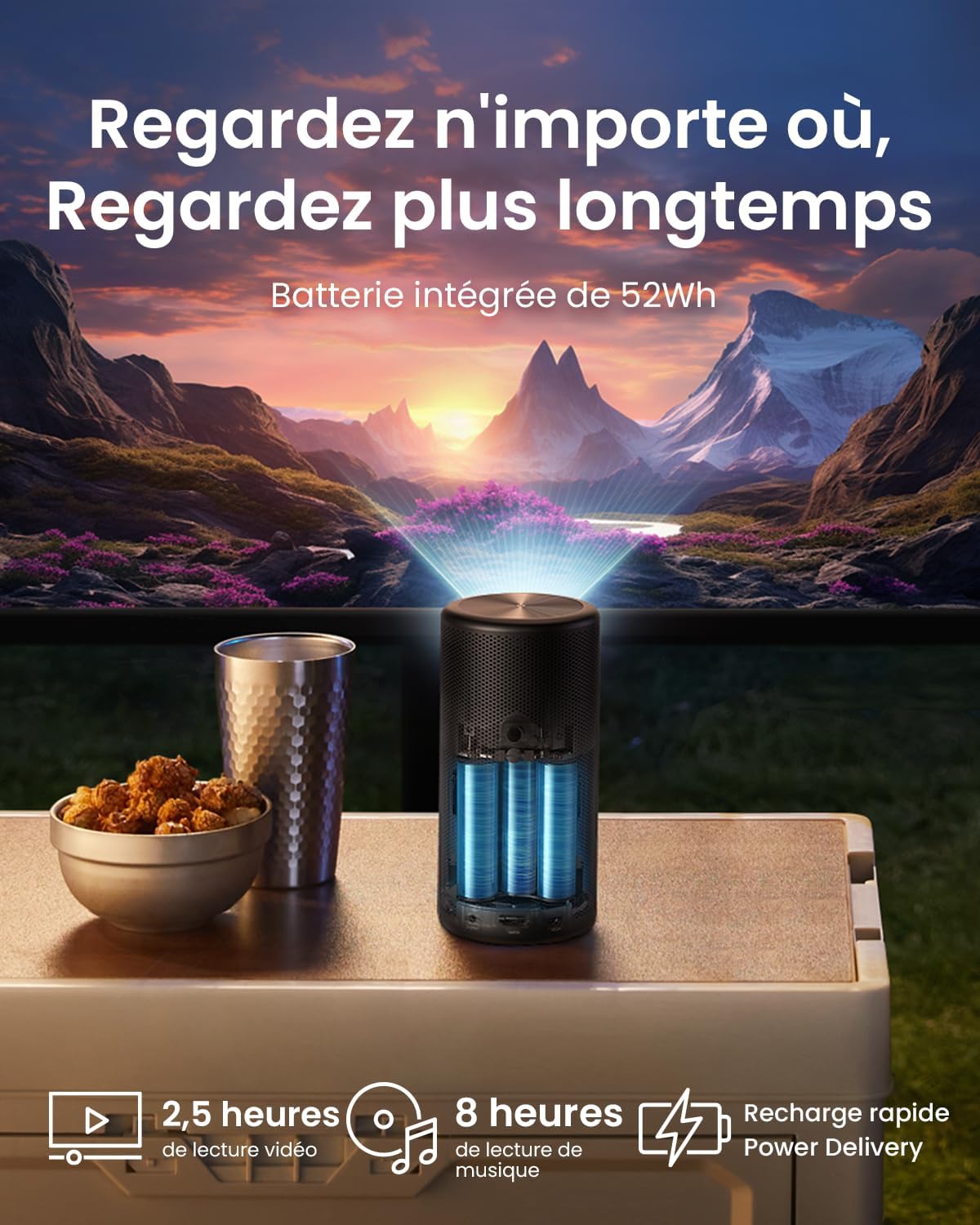 Nebula Capsule 3 Laser | Mini projecteur à laser