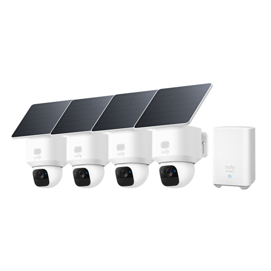 eufy SoloCam E30 *4+ HomeBase S380