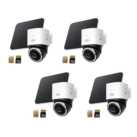 eufy 4G LTE Cam S330 (Pack de 4 caméras)