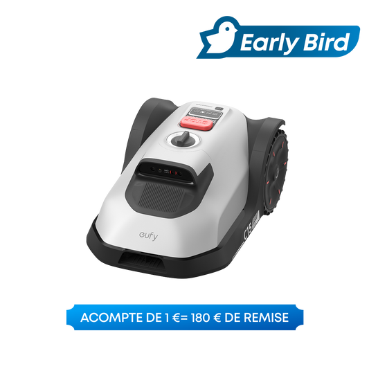 eufy Robot tondeuse C15 | Acompte de 1 €= 180 € de remise