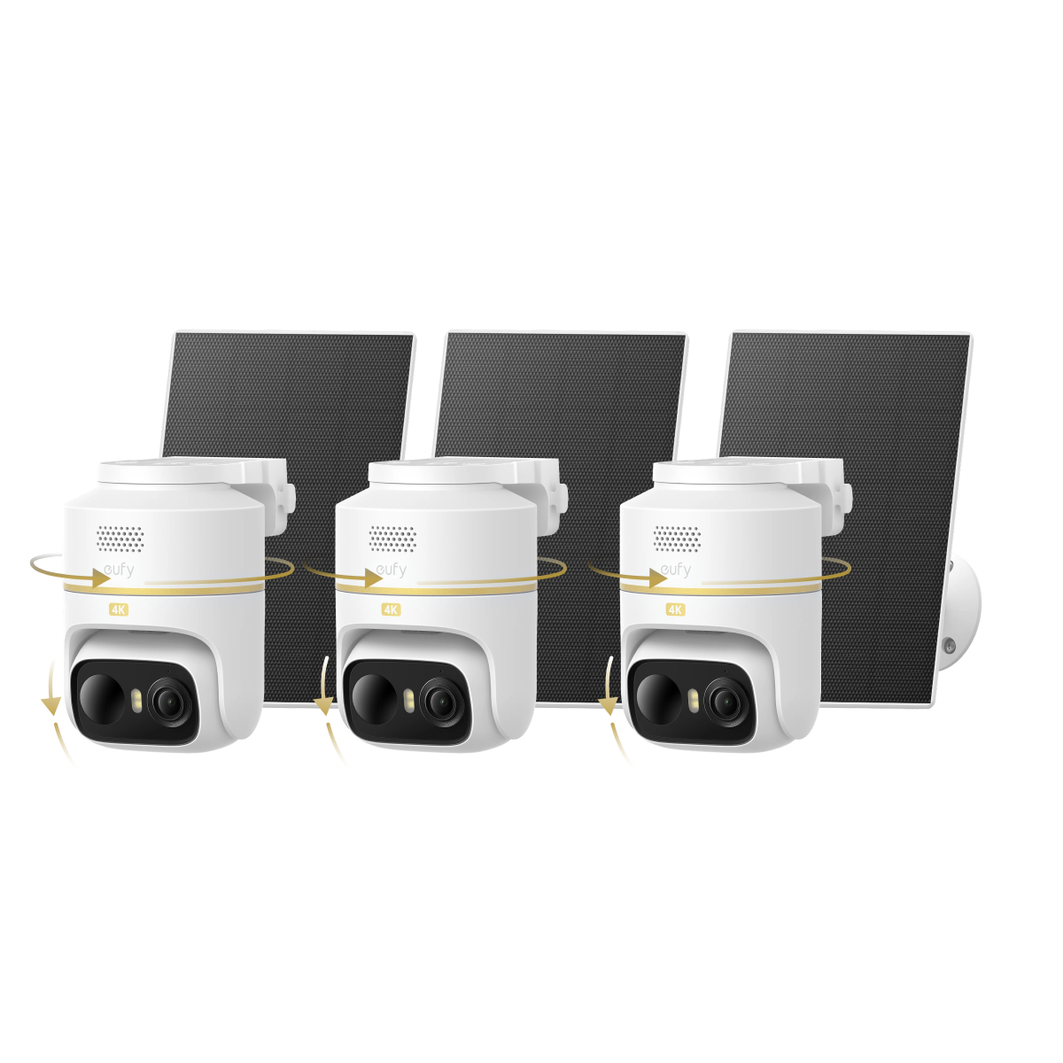 eufyCam C37 édition 4K (Pack de 3 caméras)
